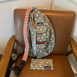 Kavu owl print and matching wallet